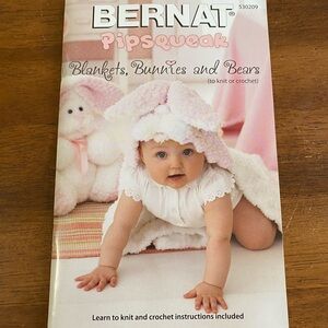 Bernat knit and crochet pattern book
